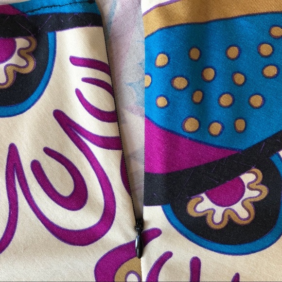 SALE! ❤️ Silk/Cotton Pucci style skirt 💋 NWOT - Picture 5 of 5